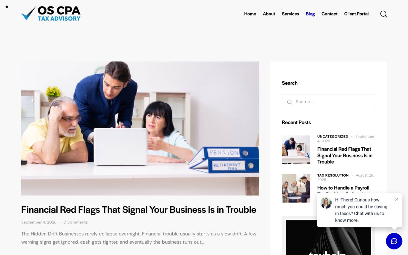 OSCPA blog with recent articles