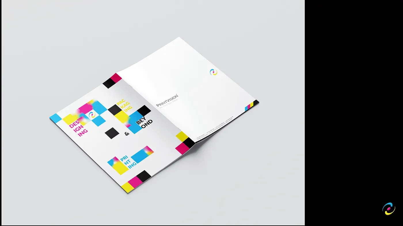 Brochure spread detail